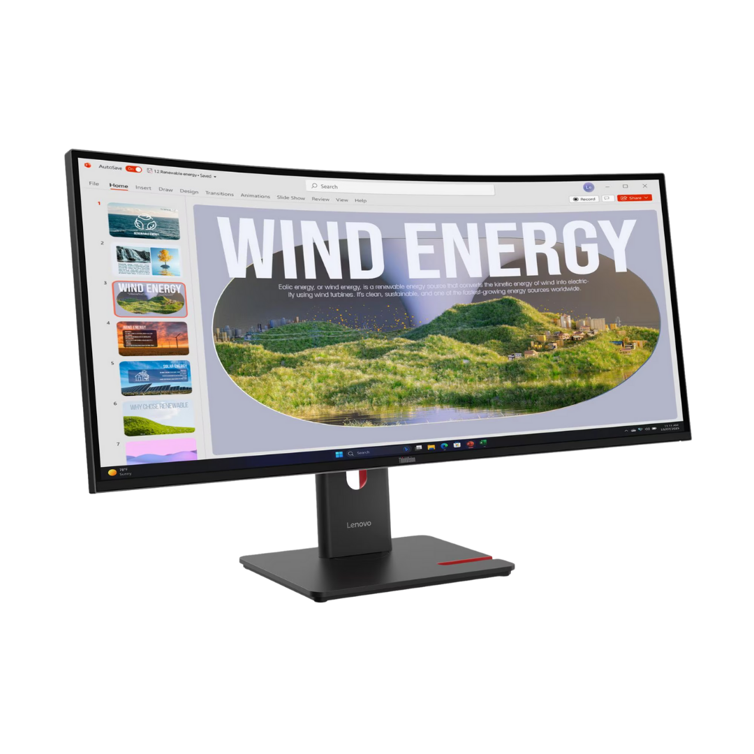 LENOVO Moniteur Smart T34WD-40(A253403T0) 34 monitor HDMI 34'' 12 Mois 64AEGAT1EU